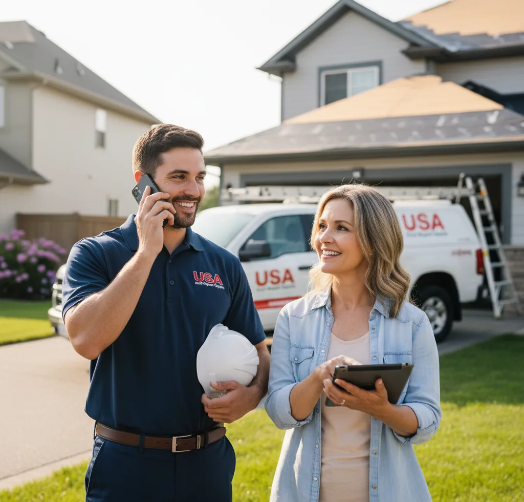 USA Roof Repair Experts customer support in Cranbury